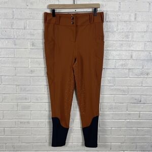 Brave Pants Co Claymore Breeches Size L Equestrian PerformanceXT Copper Tight
